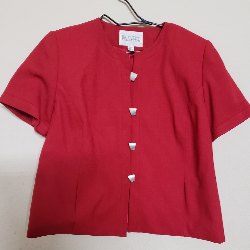 2/$17 Executive Collection Red Balzer Size 18WP